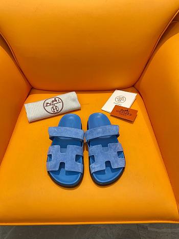 Colestore Hermès Sandal Chypre Bleu Céleste