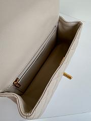 Colestore Chanel Mini Flap Bag Cream 12x20x6cm - 6