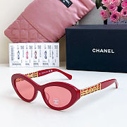 Colestore Chanel Cat Eye Sunglasses 55-19-140cm - 2