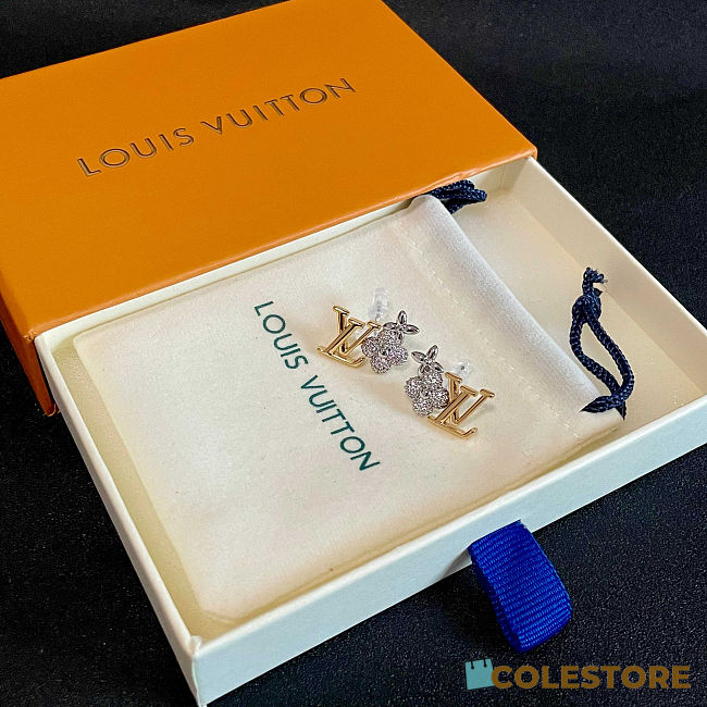 Colestore Louis Vuitton Iconic Flowers Earrings - 1