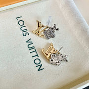 Colestore Louis Vuitton Iconic Flowers Earrings - 4