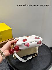 Colestore Coach Teri Shoulder Bag With Strawberry Print 20x5x12cm - 6