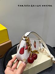 Colestore Coach Teri Shoulder Bag With Strawberry Print 20x5x12cm - 2