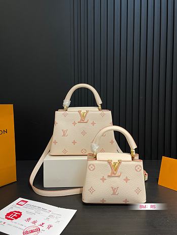 Colestore Louis Vuitton Capucines BB Pink Monogram 27x9x17cm