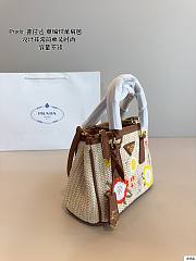 Colestore Prada Small Galleria Saffiano Crochet 23x11x16cm - 5