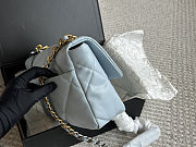 Colestore Chanel Lambskin 19 Medium Flap Shoulder Bag 26×16cm - 6