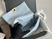 Colestore Chanel Lambskin 19 Medium Flap Shoulder Bag 26×16cm - 5