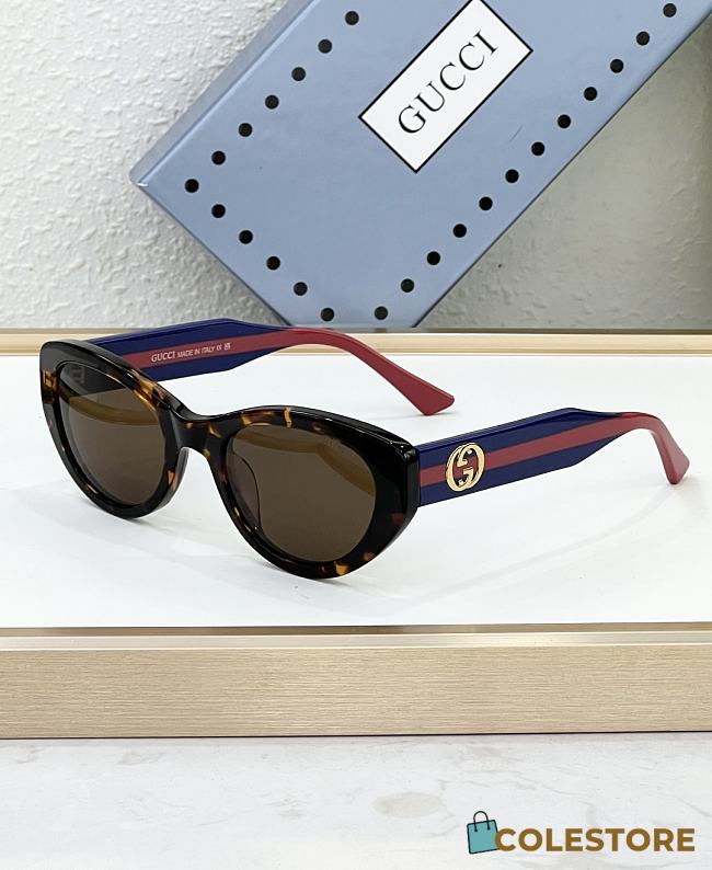 Colestore Gucci Cat-Eye Frame Sunglasses 52-21-145 - 1