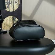 Colestore Louis Vuitton Montsouris Vibe PM Black Lamskin Leather 28x30x18CM - 5