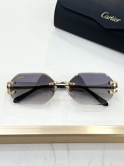 Colestore Cartier Rimless Sunglasses - 1