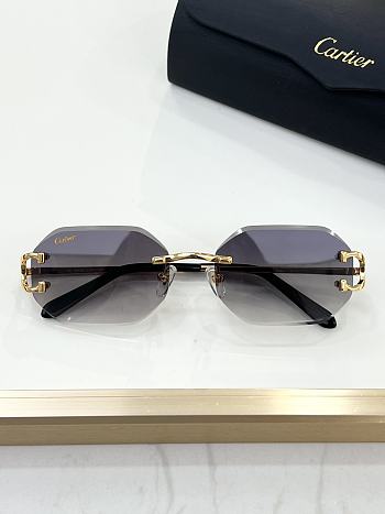 Colestore Cartier Rimless Sunglasses