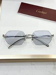 Colestore Cartier Rimless Sunglasses 55-18-130 - 1
