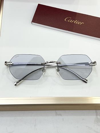 Colestore Cartier Rimless Sunglasses 55-18-130