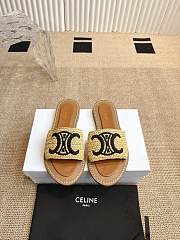 Colestore Celine Lympia Mule In Raffia  - 1