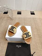 Colestore Celine Lympia Mule In Raffia  - 4