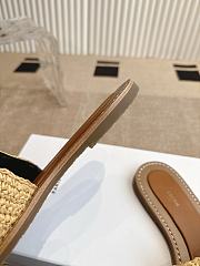 Colestore Celine Lympia Mule In Raffia  - 2