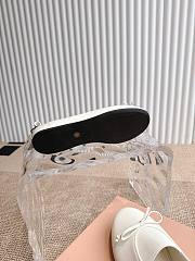 Colestore Miu Miu Ballet Flats In White - 6