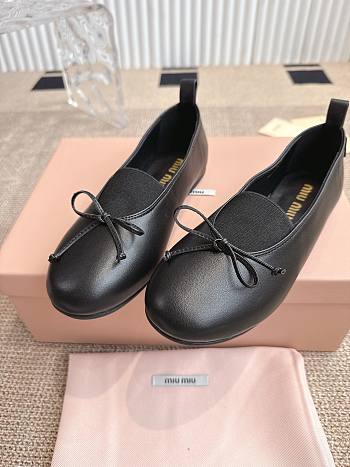 Colestore Miu Miu Ballet Flats In Black