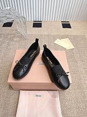 Colestore Miu Miu Ballet Flats In Black - 6