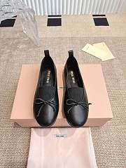 Colestore Miu Miu Ballet Flats In Black - 5