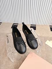 Colestore Miu Miu Ballet Flats In Black - 4