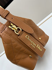 Colestore Dior Medium D-Journey Bag in Vintage Smooth Calfskin Camel 35 x 15cm - 3