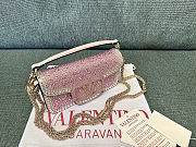 Colestore Valentino Small Locò Rhinestones 'Rose Quartz' 19x10.5x5cm - 2
