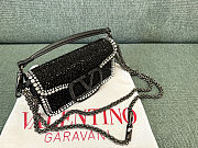 Colestore Valentino Small Locò Rhinestones 'Black' 19x10.5x5cm - 2