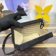 Colestore Louis Vuitton Petite Malle Lizard Black 20x6x12.5cm - 6