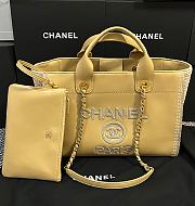 Colestore Chanel Deauville Coco Beach Tote Bag 34cm - 1