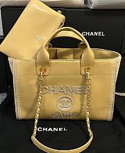 Colestore Chanel Deauville Coco Beach Tote Bag 34cm - 3