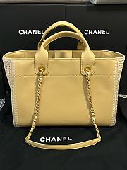 Colestore Chanel Deauville Coco Beach Tote Bag 34cm - 4