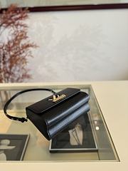 Colestore Louis Vuitton Twist Bloom MM Epi Black 23x17x9.5cm - 2