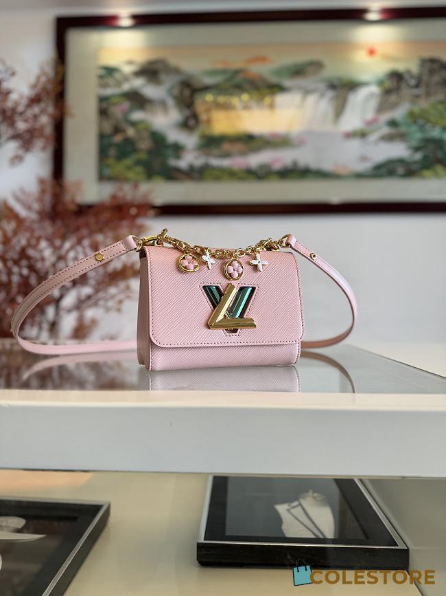 Colestore Louis Vuitton Twist MM Pink Epi Leather 23 x 17 x 9.5 cm - 1