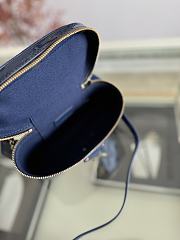 Colestore Louis Vuitton Vanity PM Coussin Navy Blue 11.5 x 6.5 x 19cm - 6