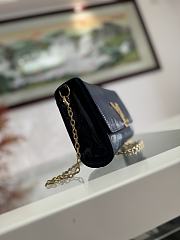 Colestore Louis Vuitton Pochette Louise Epi Navy Blue 22x16x4.5cm - 6