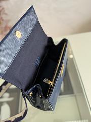 Colestore Louis Vuitton Cluny Mini Epi Navy Blue 28x20x10cm - 6