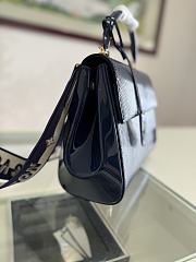 Colestore Louis Vuitton Cluny Mini Epi Navy Blue 28x20x10cm - 4