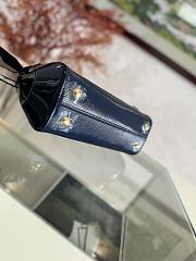 Colestore Louis Vuitton Cluny Mini Epi Navy Blue 28x20x10cm - 3