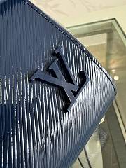 Colestore Louis Vuitton Cluny Mini Epi Navy Blue 28x20x10cm - 2