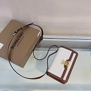 Colestore Burberry Two Tone Canvas Small 'Malt Brown' 20 x 5.5 x 12.5cm - 6