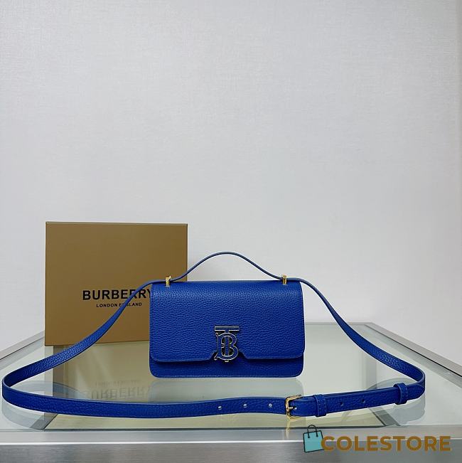 Colestore Burberry TB Mini Bag 'Ink Blue' 20 x 5.5 x 12.5cm - 1