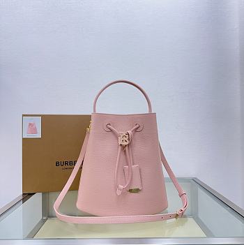 Colestore Burrbery Small TB Bucket Bag 'Dusky Pink' 16 x 26 x 26cm