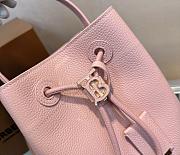 Colestore Burrbery Small TB Bucket Bag 'Dusky Pink' 16 x 26 x 26cm - 2