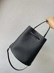 Colestore Burrbery Small TB Bucket Bag 'Black' 16 x 26 x 26cm - 2