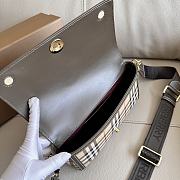 Colestore Burberry Top Handle Note Bag ‘Beige’ 24 x 8 x 14cm - 6