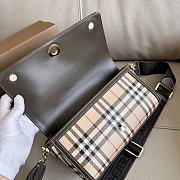Colestore Burberry Top Handle Note Bag ‘Beige’ 24 x 8 x 14cm - 5