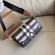 Colestore Burberry Top Handle Note Bag ‘Dark Brown Birch’ 24 x 8 x 14cm - 6