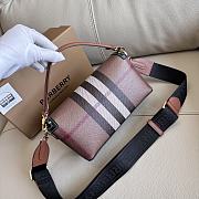 Colestore Burberry Top Handle Note Bag ‘Dark Brown Birch’ 24 x 8 x 14cm - 3