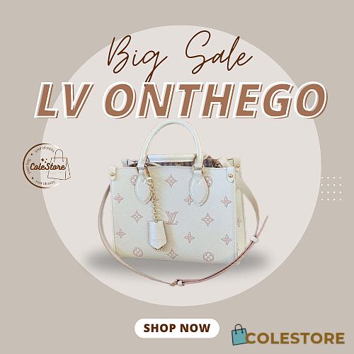 Colestore Louis Vuitton On The Go Pm Monogram Empreinte 25x20x12cm - 1